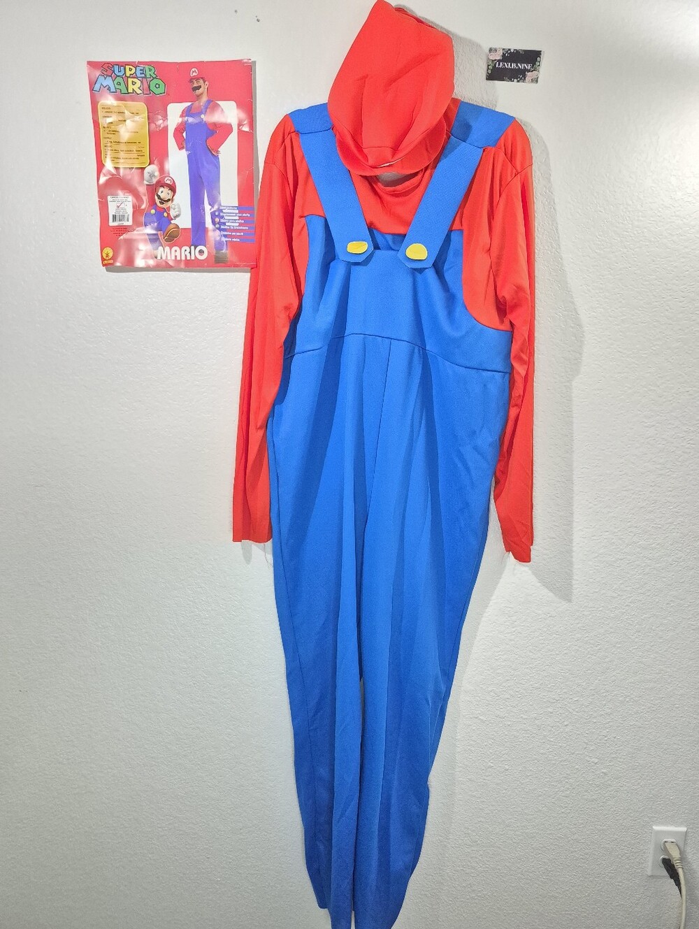Super Mario Bros Mario Halloween Costume For Sale